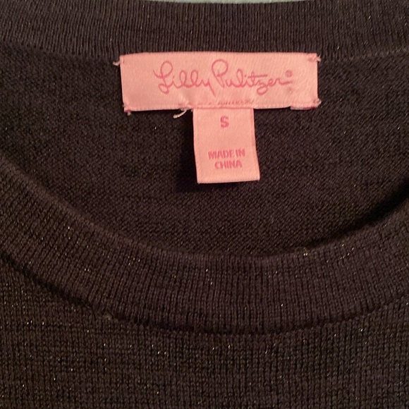 Lilly Pulitzer womens dress - small - shoulder cut outs - sparkle - Picture 2 of 6